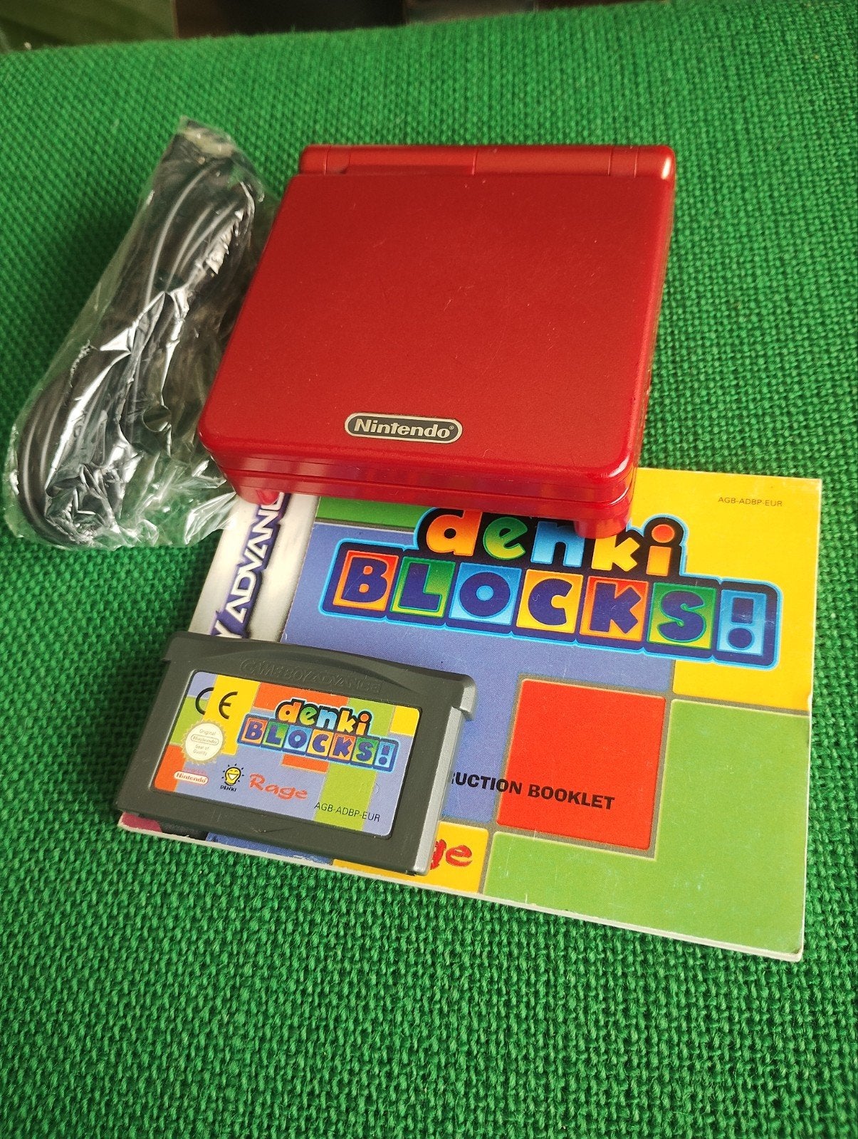 Nintendo Gameboy Advance SP Red, Enlèvement ou Envoi, Utilisé