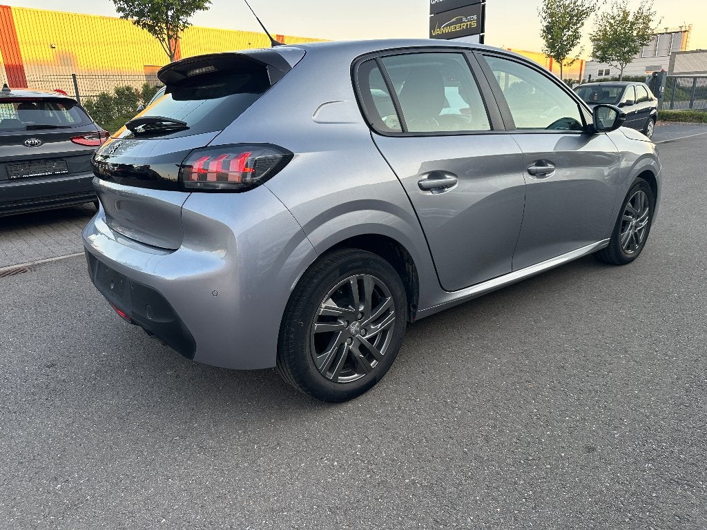 Peugeot 208, 1.2 benzine, 100 pk!  CARPLAY-ANDROID, Argent ou Gris, Achat, Euro 6, Entreprise