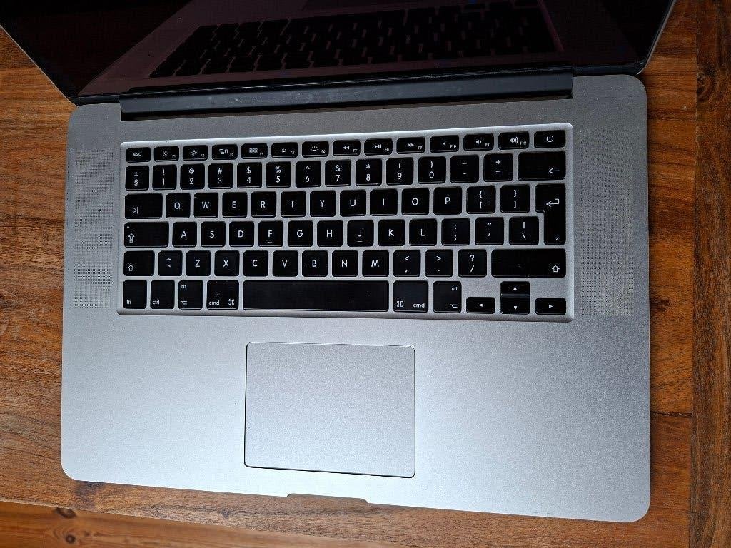 Apple MacBook Pro 15" Mid-2015 (A1398) – Voor onderdelen, Computers en Software, MacBook Pro, 2 tot 3 Ghz, Ophalen of Verzenden