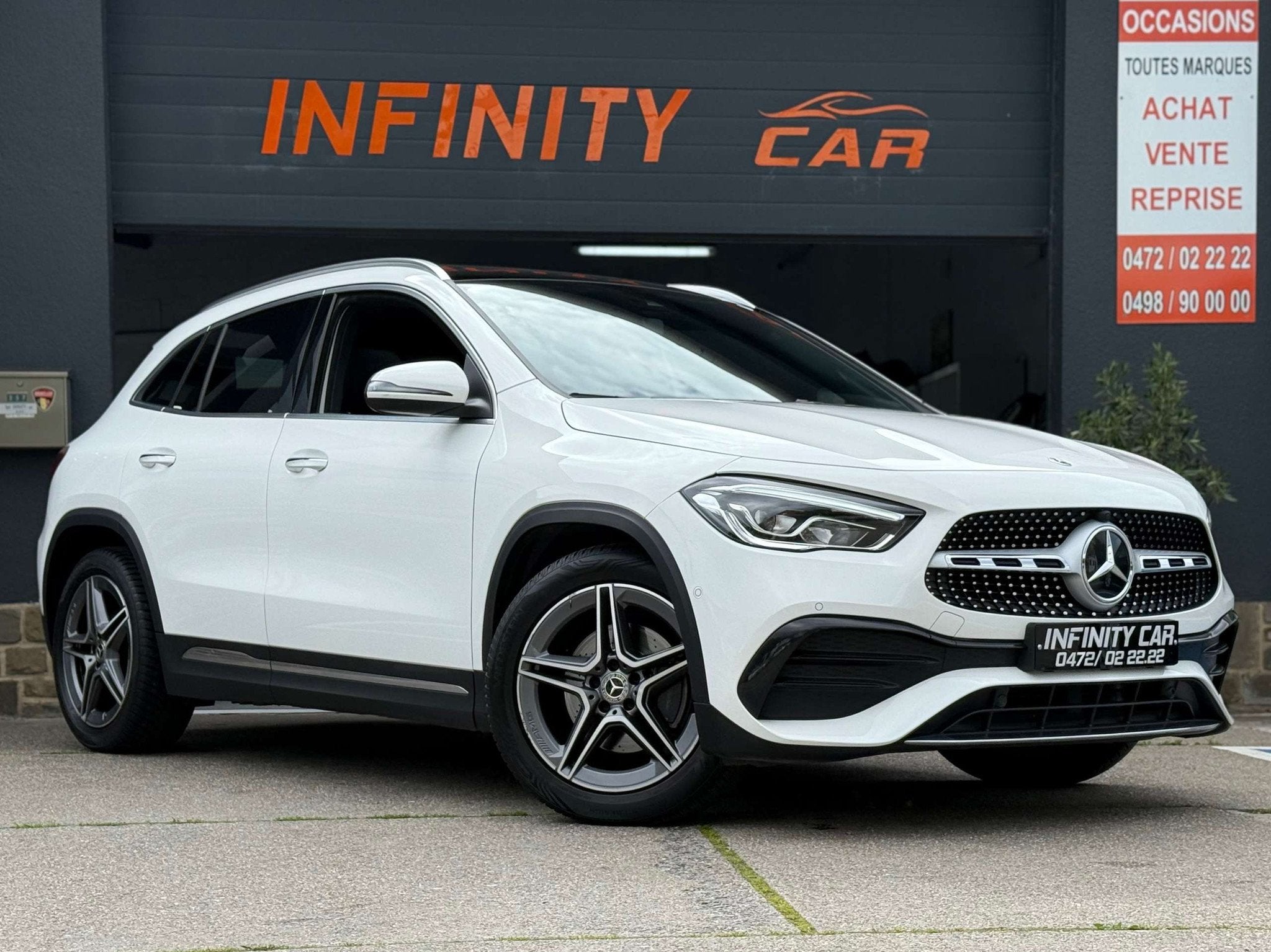 Mercedes-Benz GLA 180 GLA 180 d AMG Line (bj 2023), Auto's, Gebruikt, 4 cilinders, Lichtsensor, 116 pk
