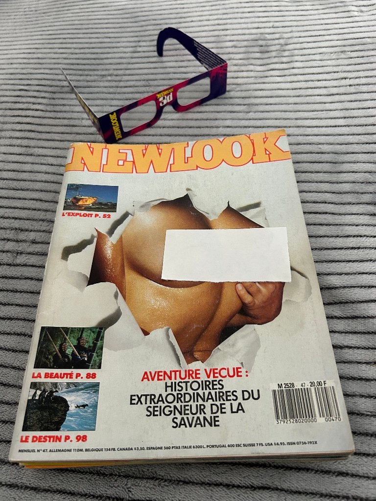 9 Newlook Magazines (Playboy) + 3D brillletje, Ophalen of Verzenden, 1980 tot heden, Tijdschrift