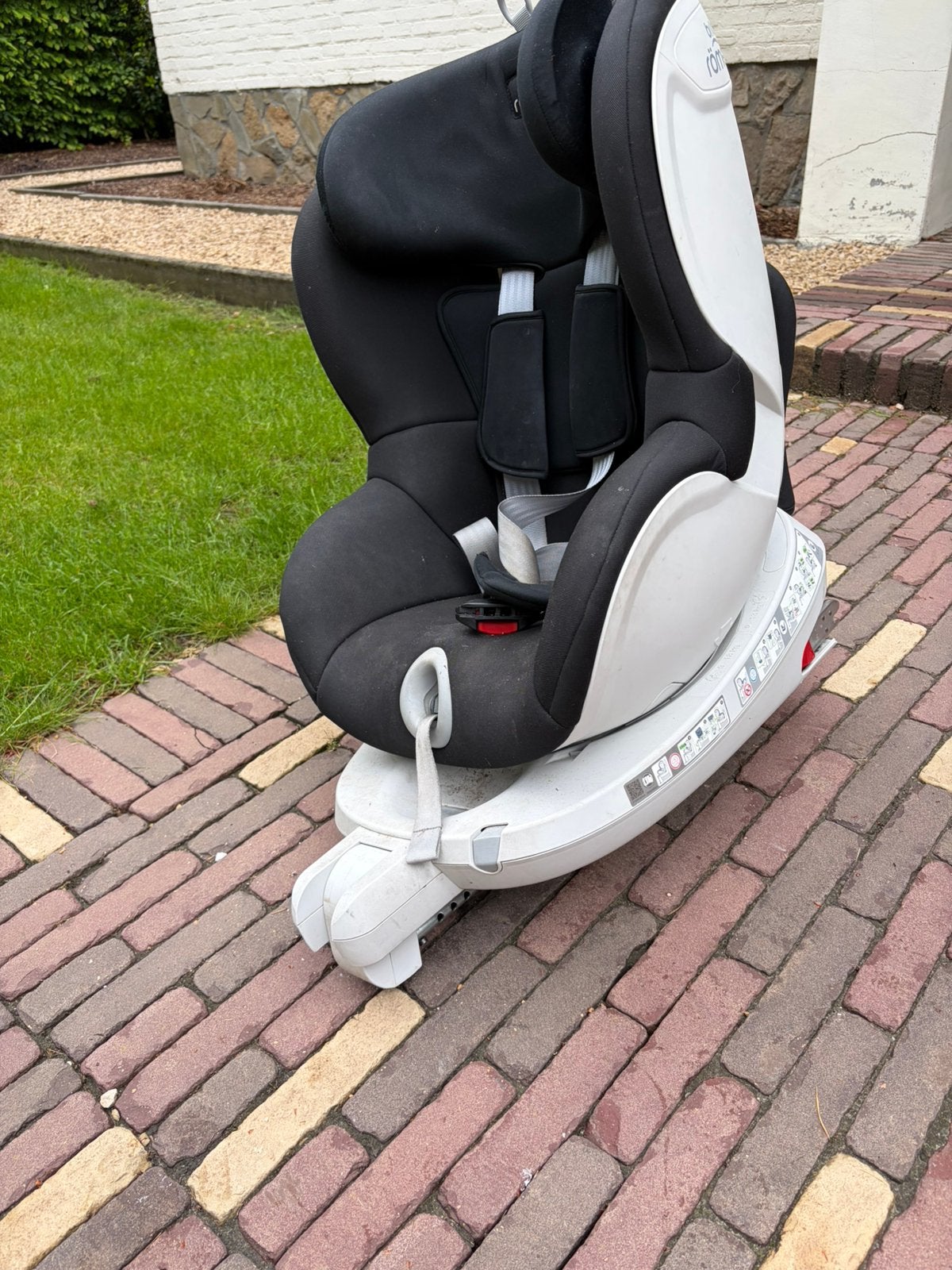 Babystoel met isofix 360* draaibaar, Ophalen, Zo goed als nieuw, Isofix