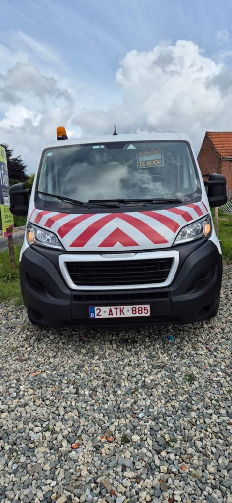 Peugeot boxer 2021, Auto's, Bestelwagens en Lichte vracht, Wit, Grijs, Particulier, Te koop
