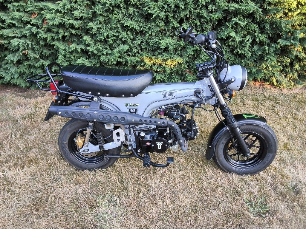 Bluroc 125cc heritage, Ophalen, 1 cilinder, 11 kW of minder