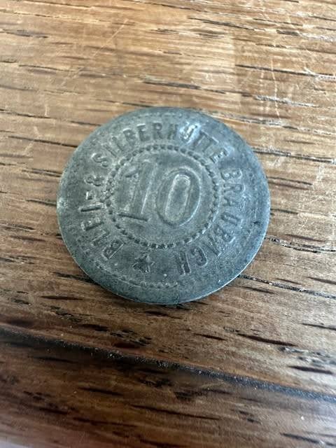 10 pfenning noodmunt, Ophalen of Verzenden