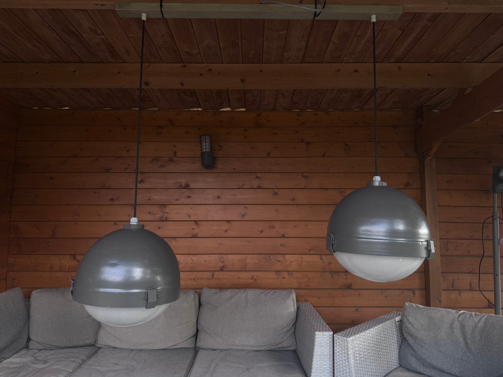 Industriële verlichting, Jardin & Terrasse, Chauffage de terrasse, Plafond, Électrique, Enlèvement, Utilisé
