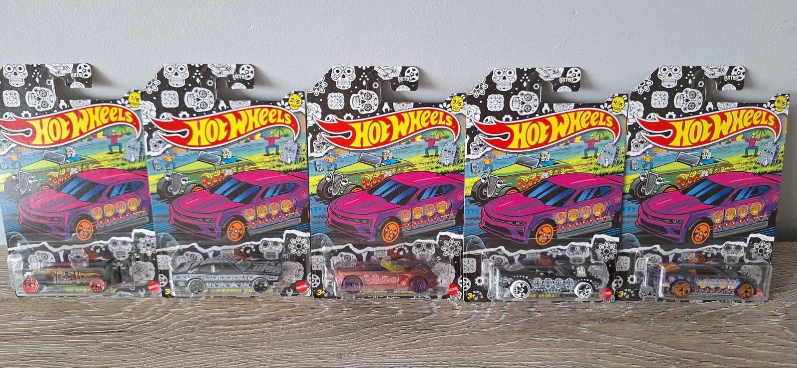 Hotwheels Fluo set, Ophalen of Verzenden, Nieuw, Auto
