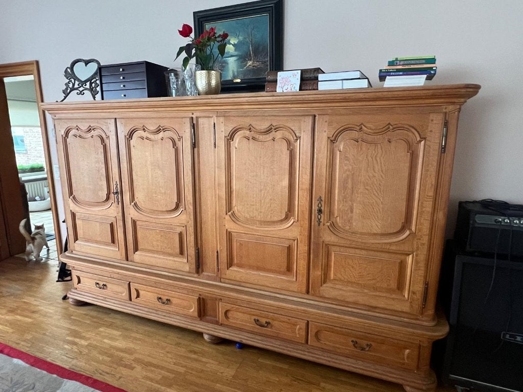 eiken kasten, Antiek en Kunst, Ophalen