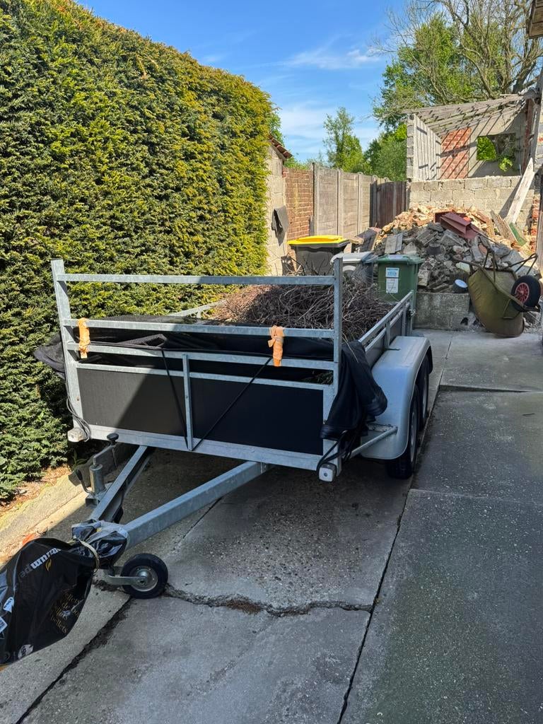 Ophalen tuinafval of ander afval, Auto diversen, Aanhangers en Bagagewagens, Ophalen, Zo goed als nieuw
