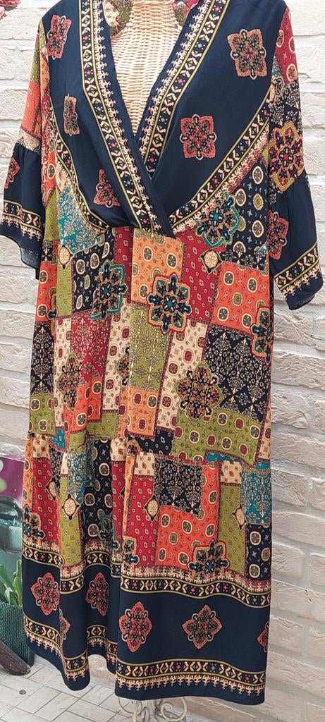 Kleedje 3xl shein 66cm van oksel tot oksel, Kleding | Dames, Grote Maten, Shein, Ophalen of Verzenden, Zo goed als nieuw, Overige kleuren