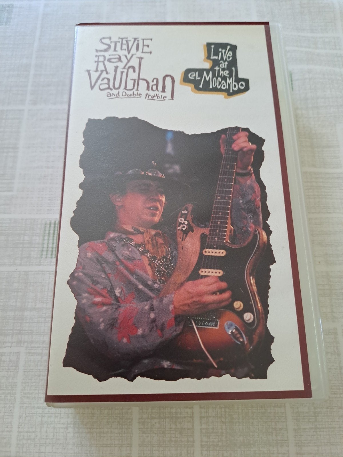 Stevie Ray Vaughan live at the El Mocambo.   VHS, Ophalen of Verzenden