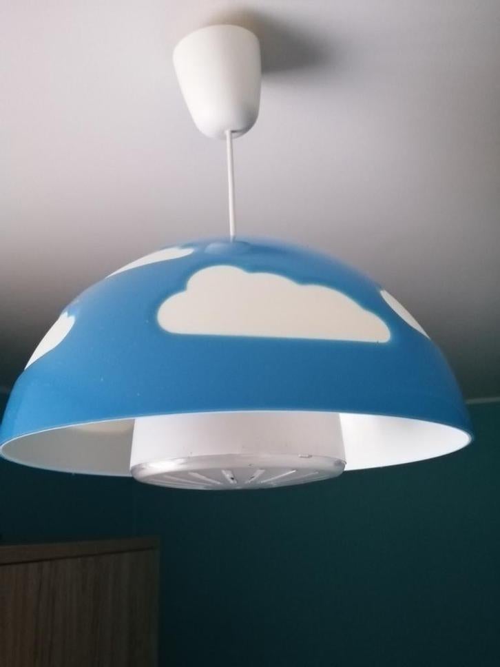 IKEA Wolkenlamp Skojig, Ophalen, Kunststof, Zo goed als nieuw, Minder dan 50 cm