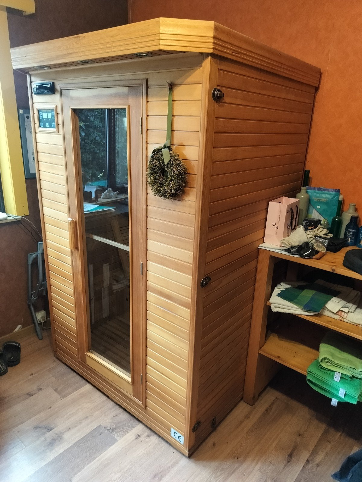 infraroodcabine, Ophalen, Gebruikt, Complete sauna, Infrarood