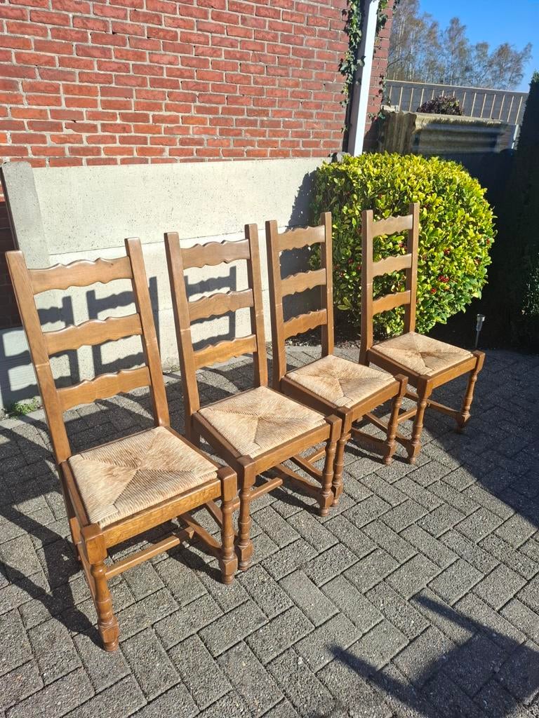 Stoelen uit oud cafe, Antiek en Kunst, Ophalen