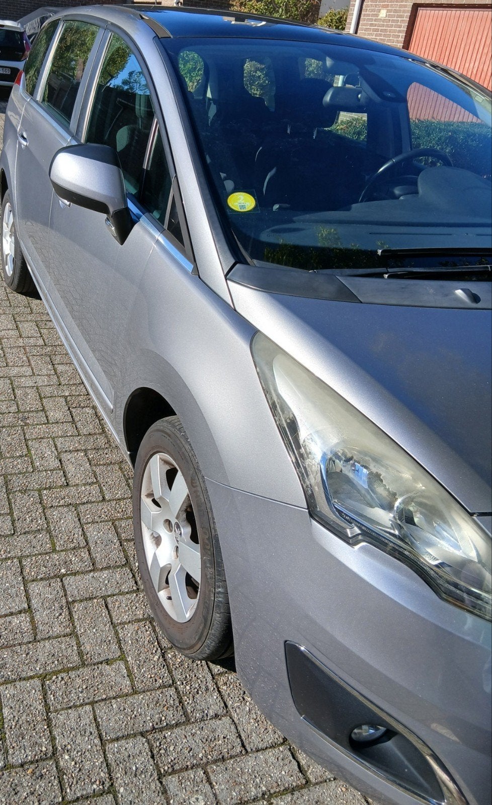 peugoet 5008, Autos, Argent ou Gris, Euro 6, 7 places, Noir
