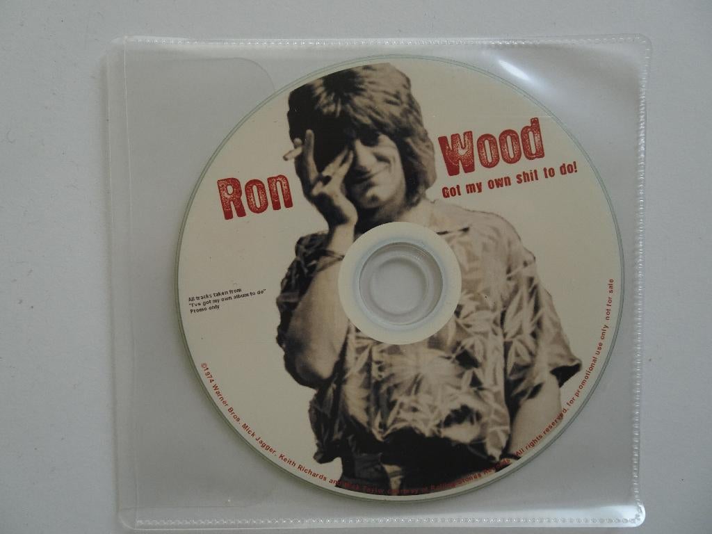 Rolling Stones Ronnie Wood PROMO CD UITERST ZELDZAAM, Ophalen of Verzenden, Nieuw in verpakking