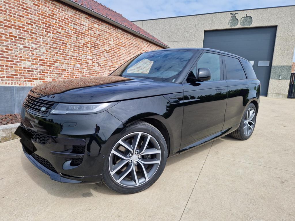 Range rover sport 440e hybride se, Auto's, Land Rover, Automaat, Zwart, Leder, 5 zetels