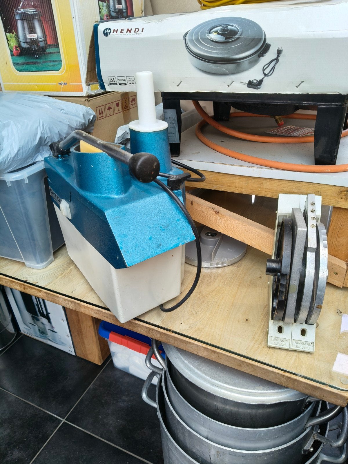 Groenten snijmachine Dito professioneel., Zakelijke goederen, Ophalen