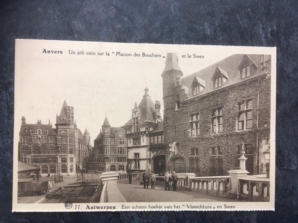 postkaart Antwerpen - Vleeshuis - Het Steen, Verzamelen, Ophalen of Verzenden, Antwerpen