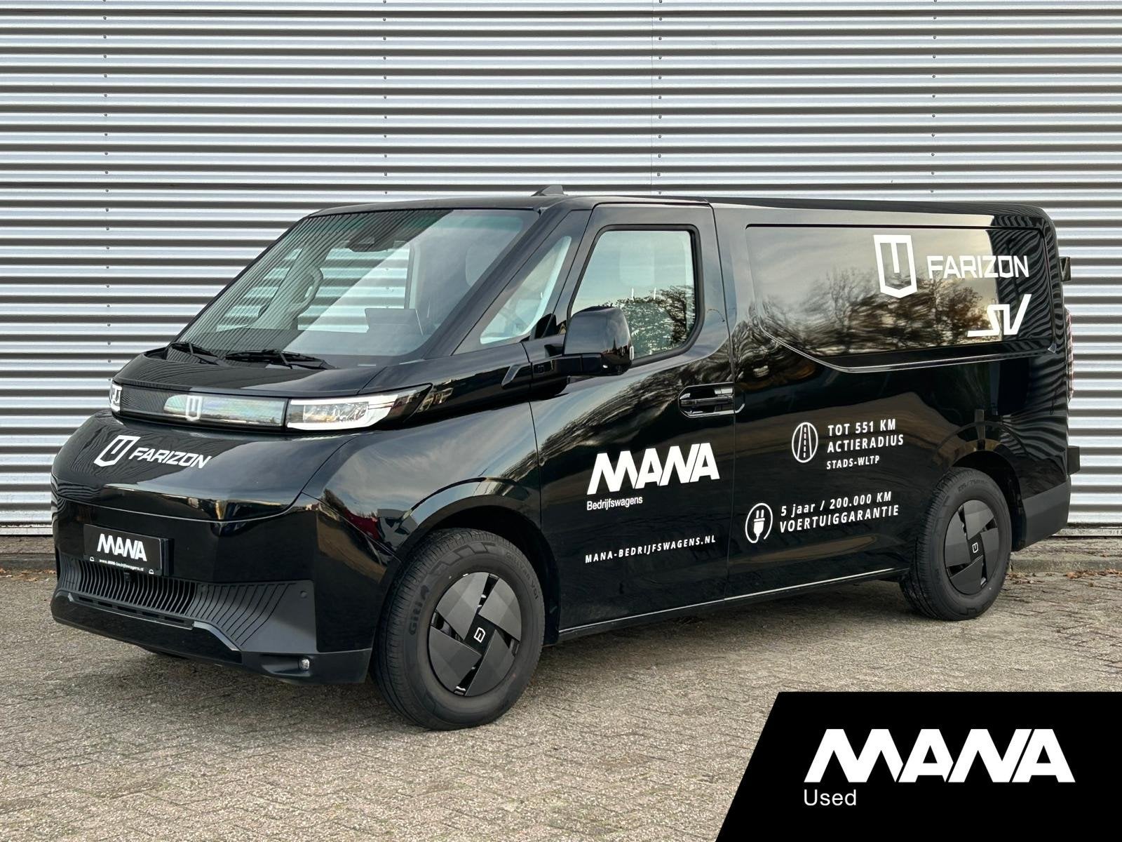 Farizon SV L1H1 83 kWh / 232 PK Lanceringseditie Trekhaak Ac, Gebruikt, Zwart, Parkeersensor, Te koop