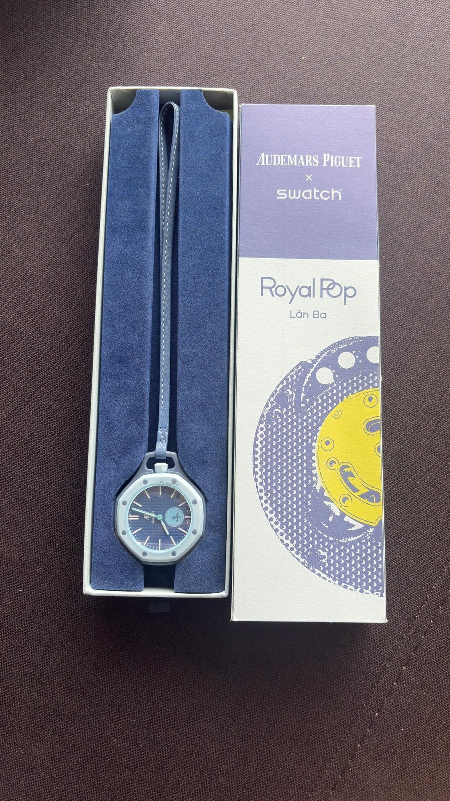 swatch x ap met bandje, Bijoux, Sacs & Beauté, Enlèvement, Neuf, Swatch