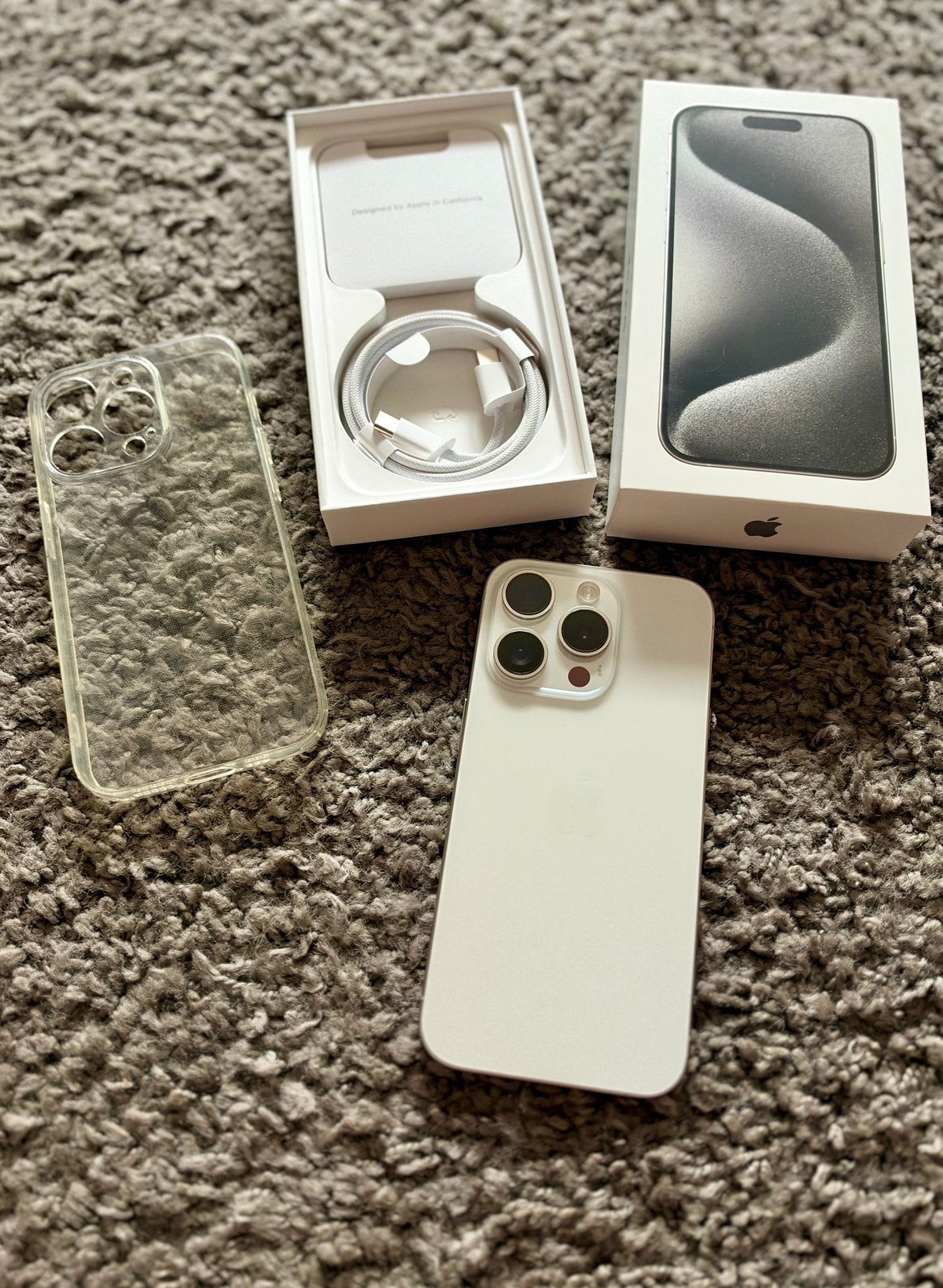 IPhone 15 Pro 256 GB, 256 GB, 80 %, Comme neuf, Enlèvement