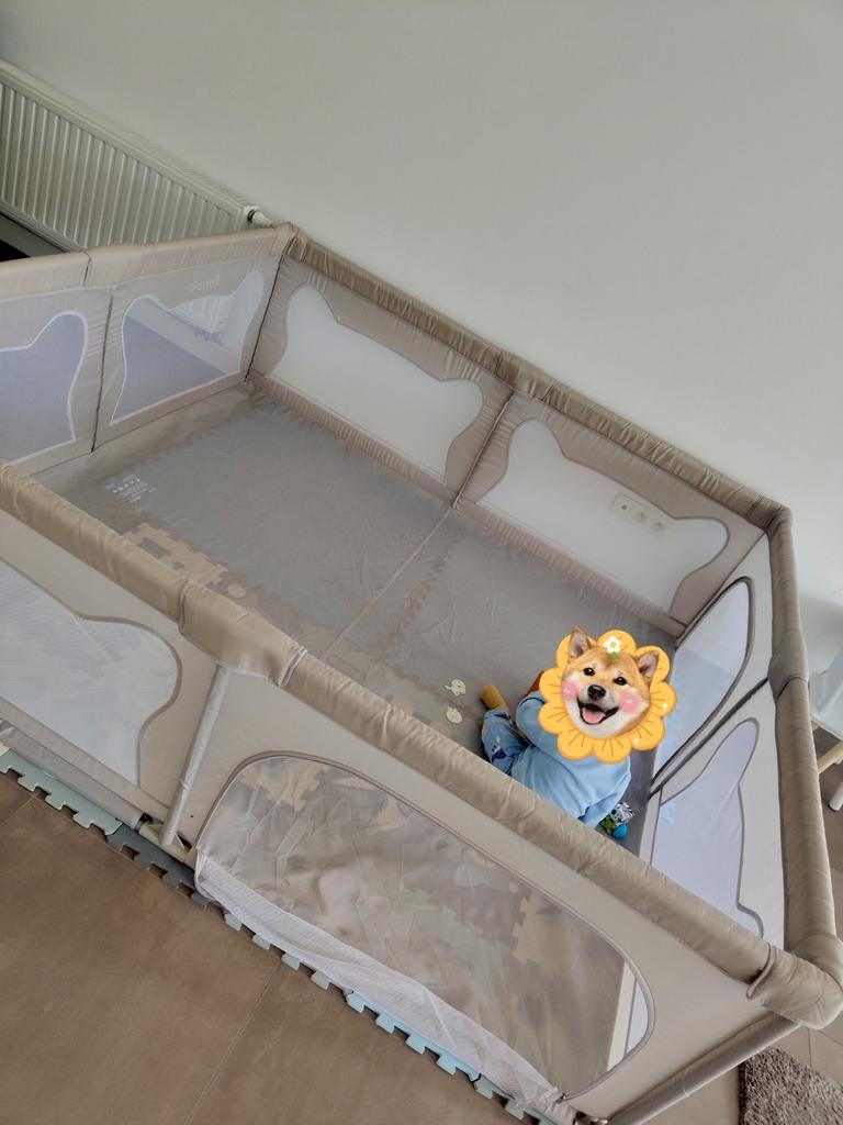 Lionelo wilków xl playpen babypark, Enlèvement