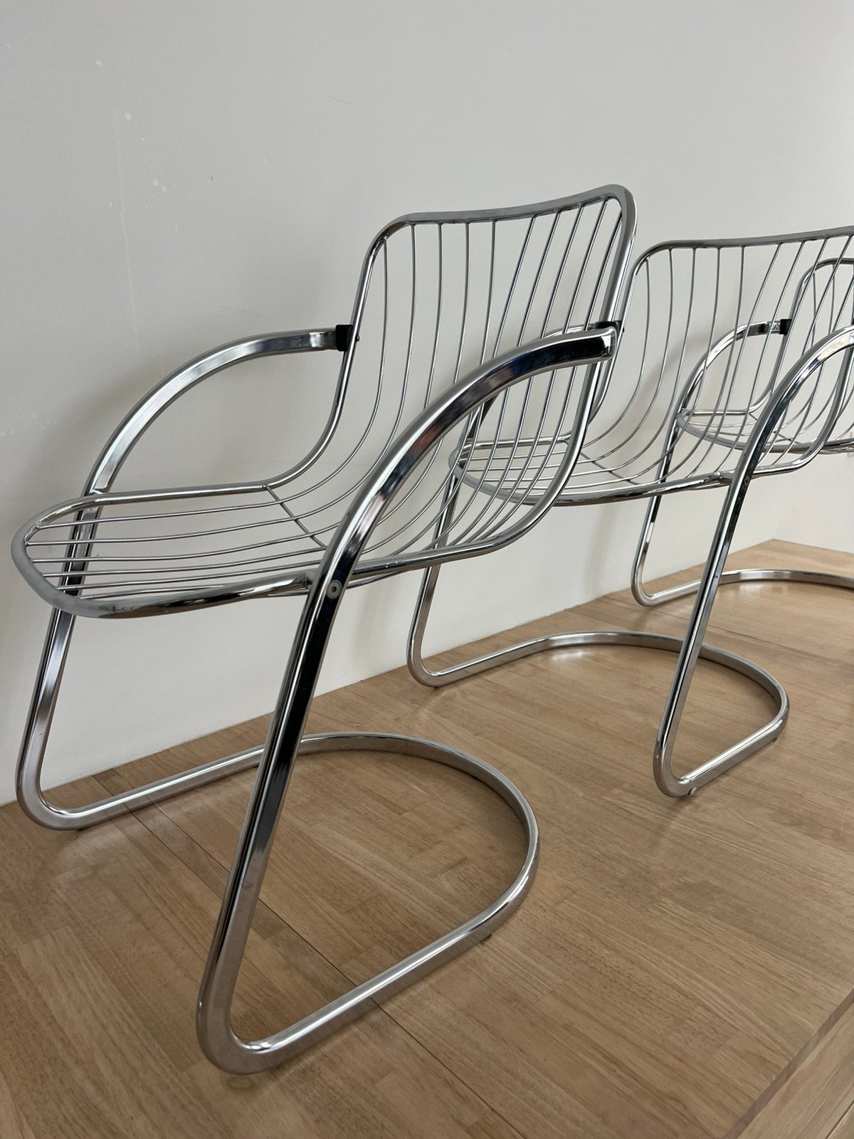 Vintage stoelen, Huis en Inrichting, Stoelen, Ophalen, Seventies, Zo goed als nieuw, Vier
