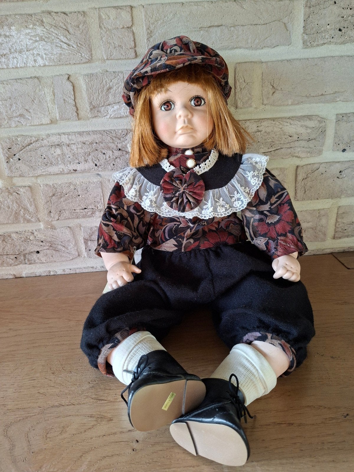 vintage pop met porselijnen hoofd handjes , benen en voetjes, Enlèvement, Comme neuf, Autres types