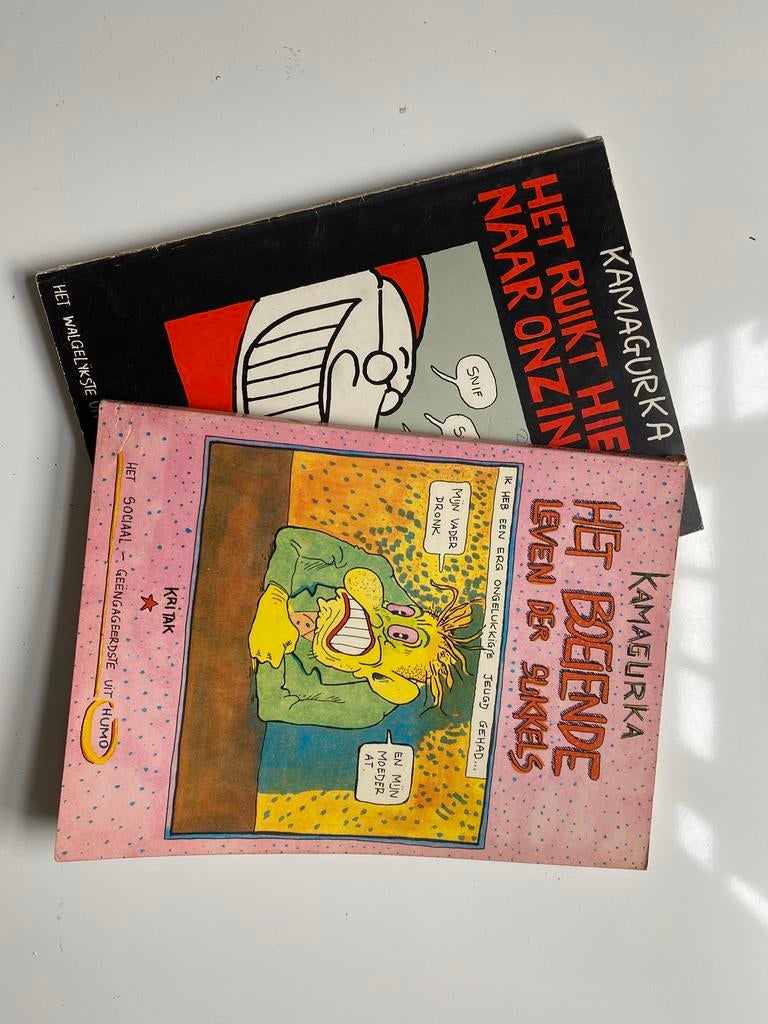 Kamagurka en herr Seele - 5 stuks, Boeken, Ophalen of Verzenden, Gelezen