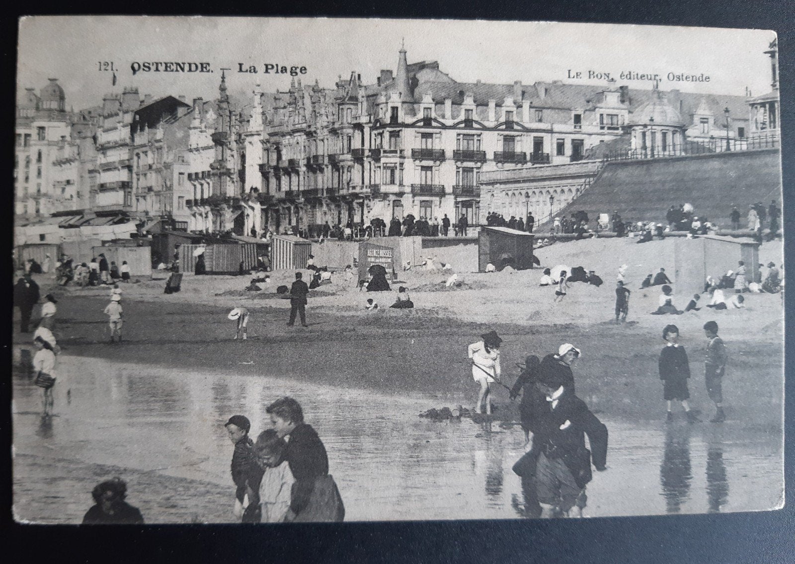 OOSTENDE PLAGE STRAND 1907, Verzamelen, Ophalen of Verzenden