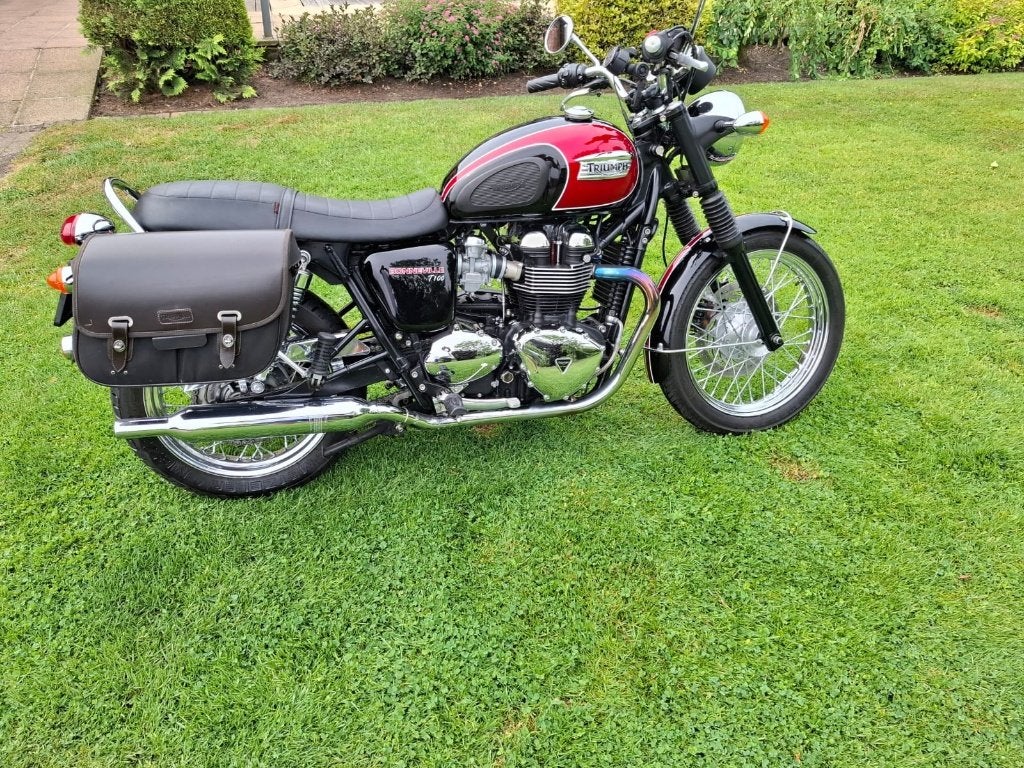 Triumph Bonneville T100, Motoren, 2 cilinders, Occasion, Motorrijbewijs A, 900 cc