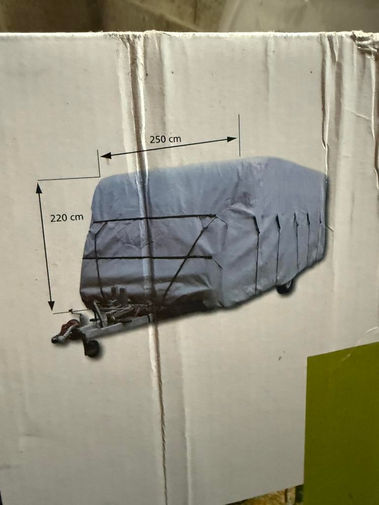 Bache de caravane 500-550cm, Caravanes & Camping, Enlèvement, Comme neuf