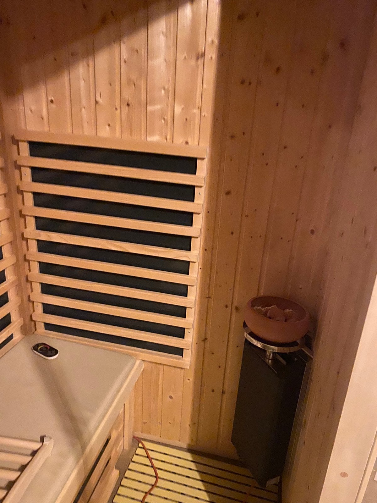 Mooie sauna, Ophalen of Verzenden, Zo goed als nieuw, Infrarood, Complete sauna