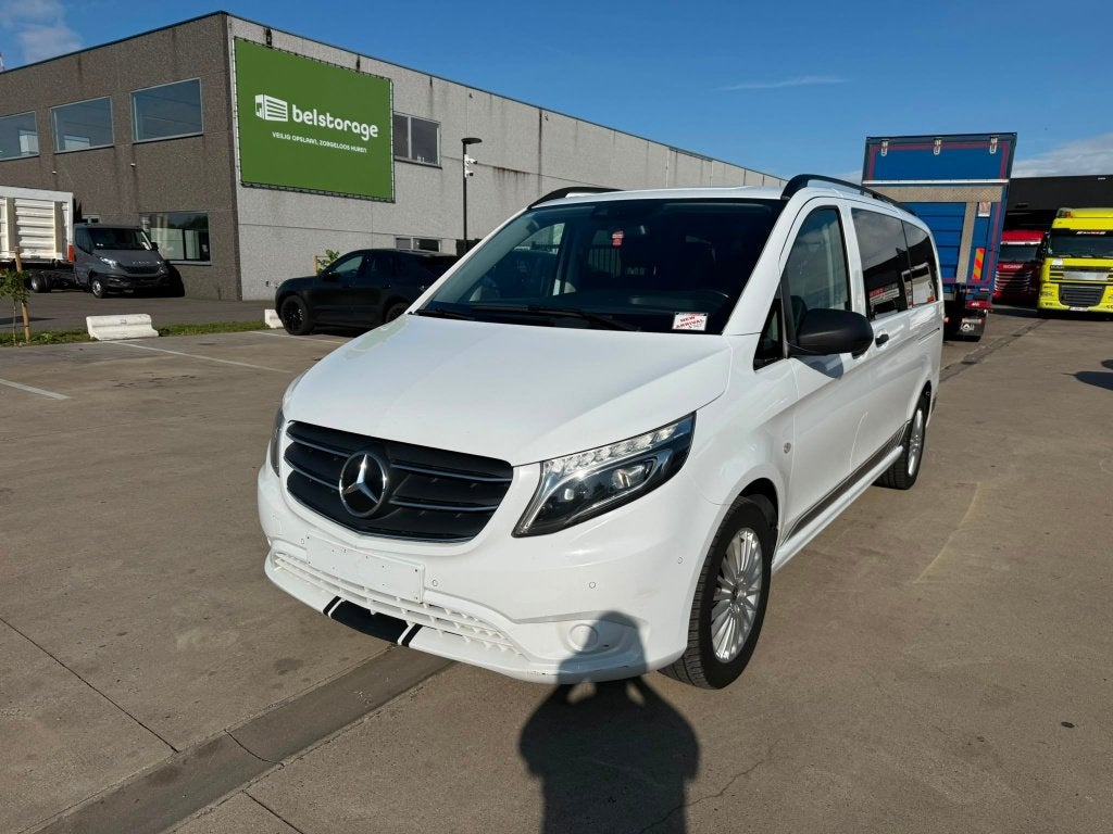 Mercedes Vito 116 CDI  (Stock ID 16365), Auto's, Automaat, Euro 6, Parkeersensor, Wit