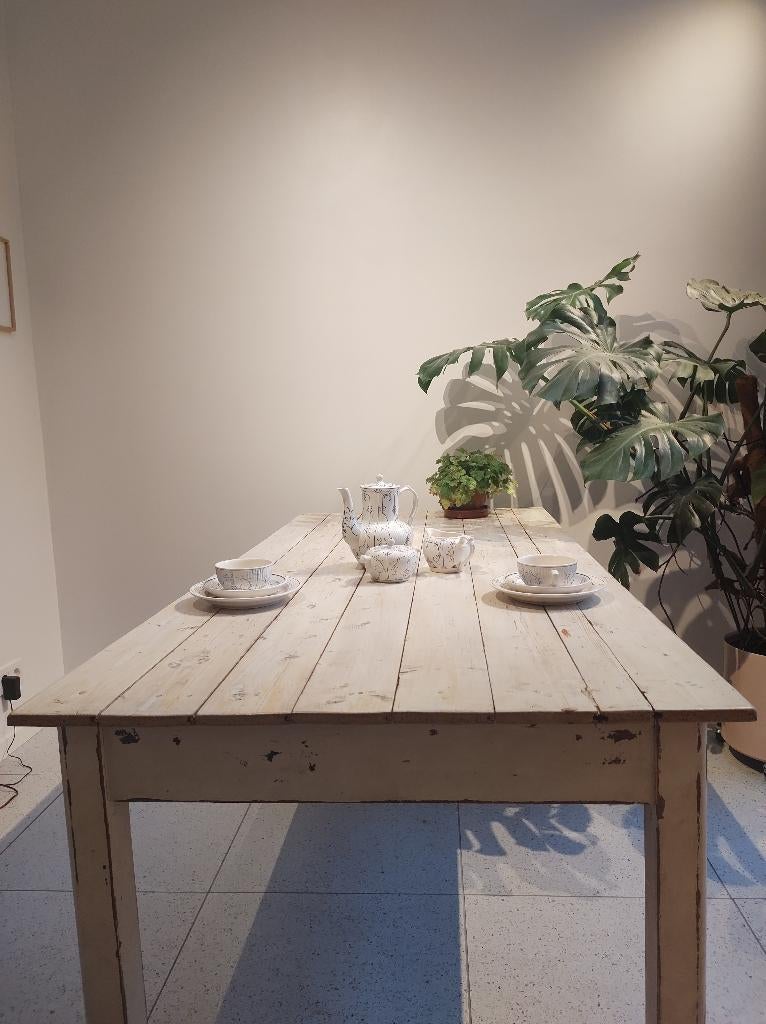 Kloostertafel 8 personen, Huis en Inrichting, Tafels | Eettafels, Ophalen, Gebruikt