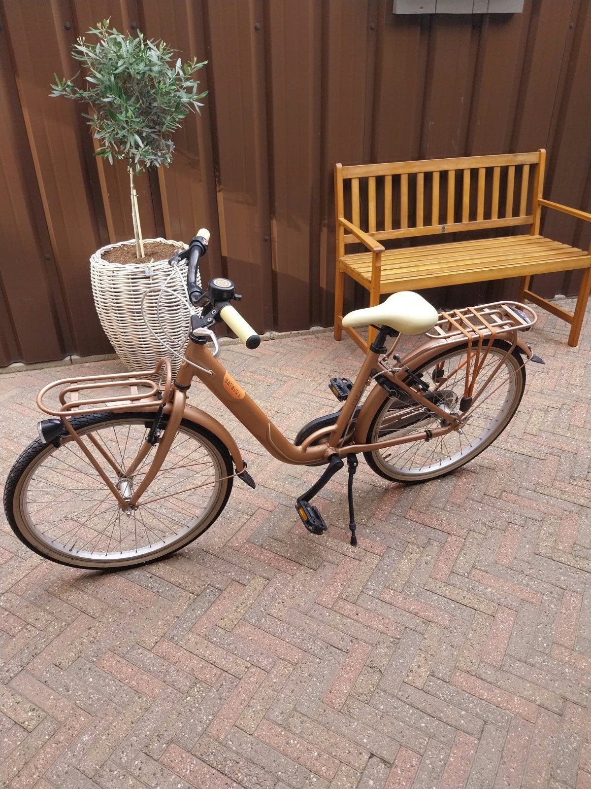fiets Batavus 24, Fietsen en Brommers, Ophalen, Terugtraprem, Versnellingen, Zo goed als nieuw