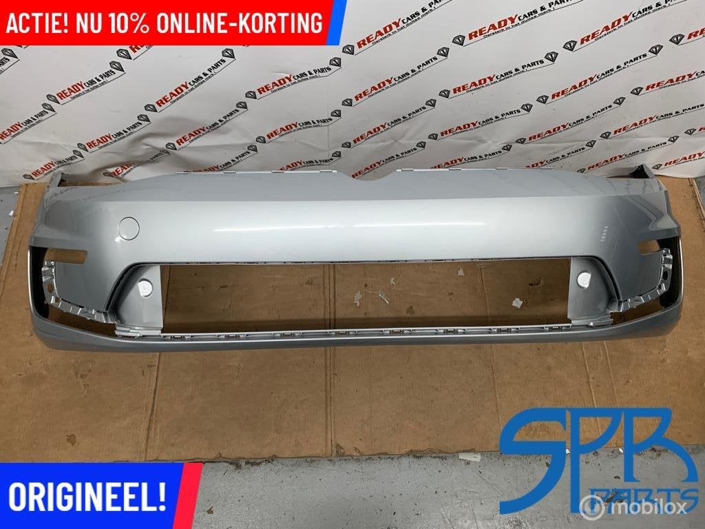 Voorbumper LA7W GOLF 7 FACELIFT E-Golf REFLEX SIL 5GE807221C, Nieuw, Ophalen of Verzenden, Bumper, Volkswagen