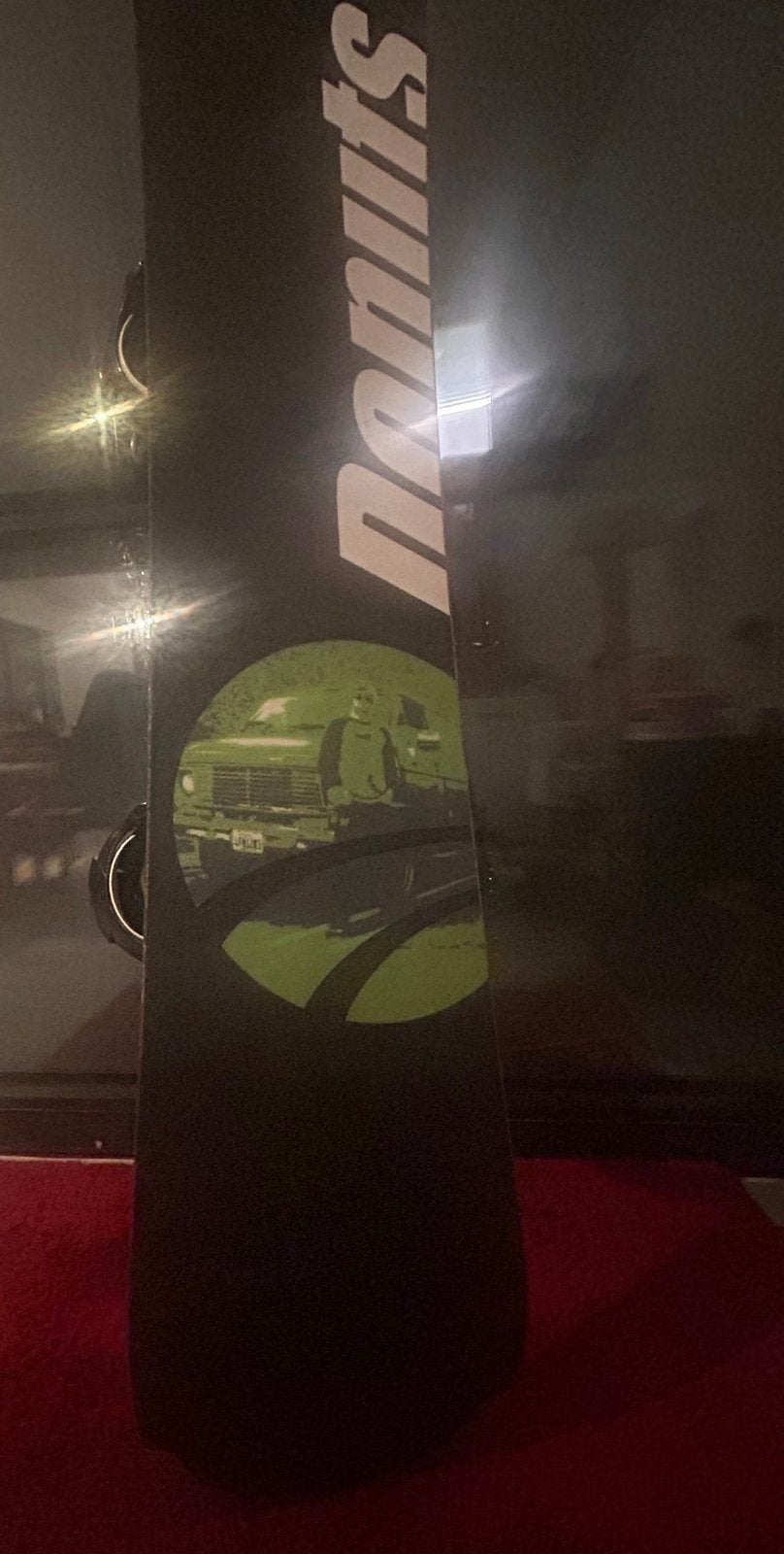 Snowboard Nidecker The Advanced avec fixations Nidecker., Enlèvement, Fixations