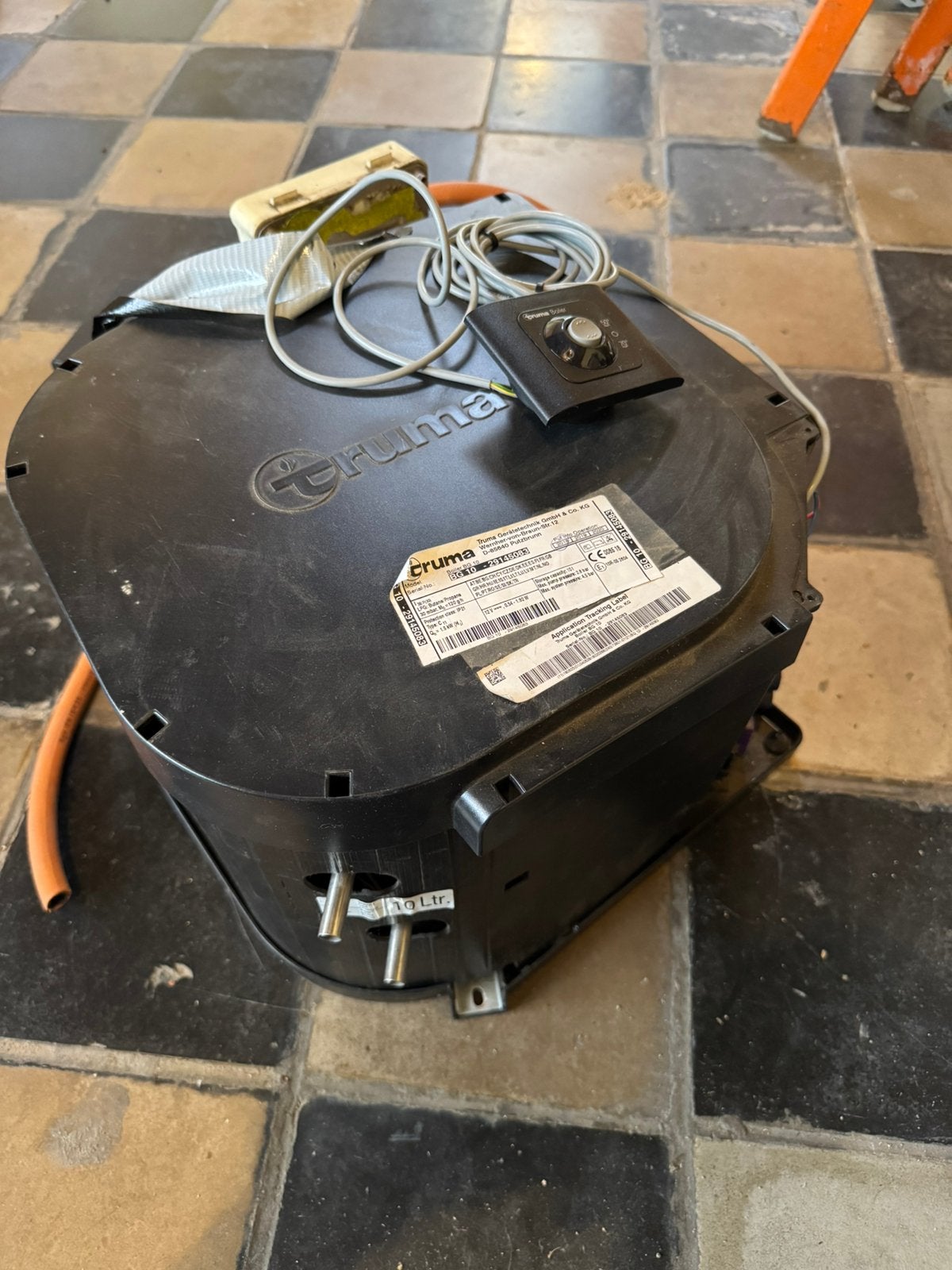 Truma gasboiler, Ophalen, Zo goed als nieuw