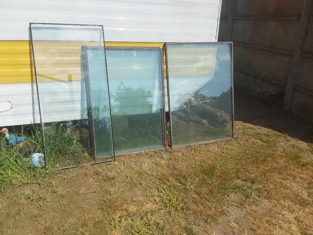 Venster  (glas), Doe-het-zelf en Bouw, Ophalen, Gevelraam of Ruit, Gebruikt, 80 tot 120 cm