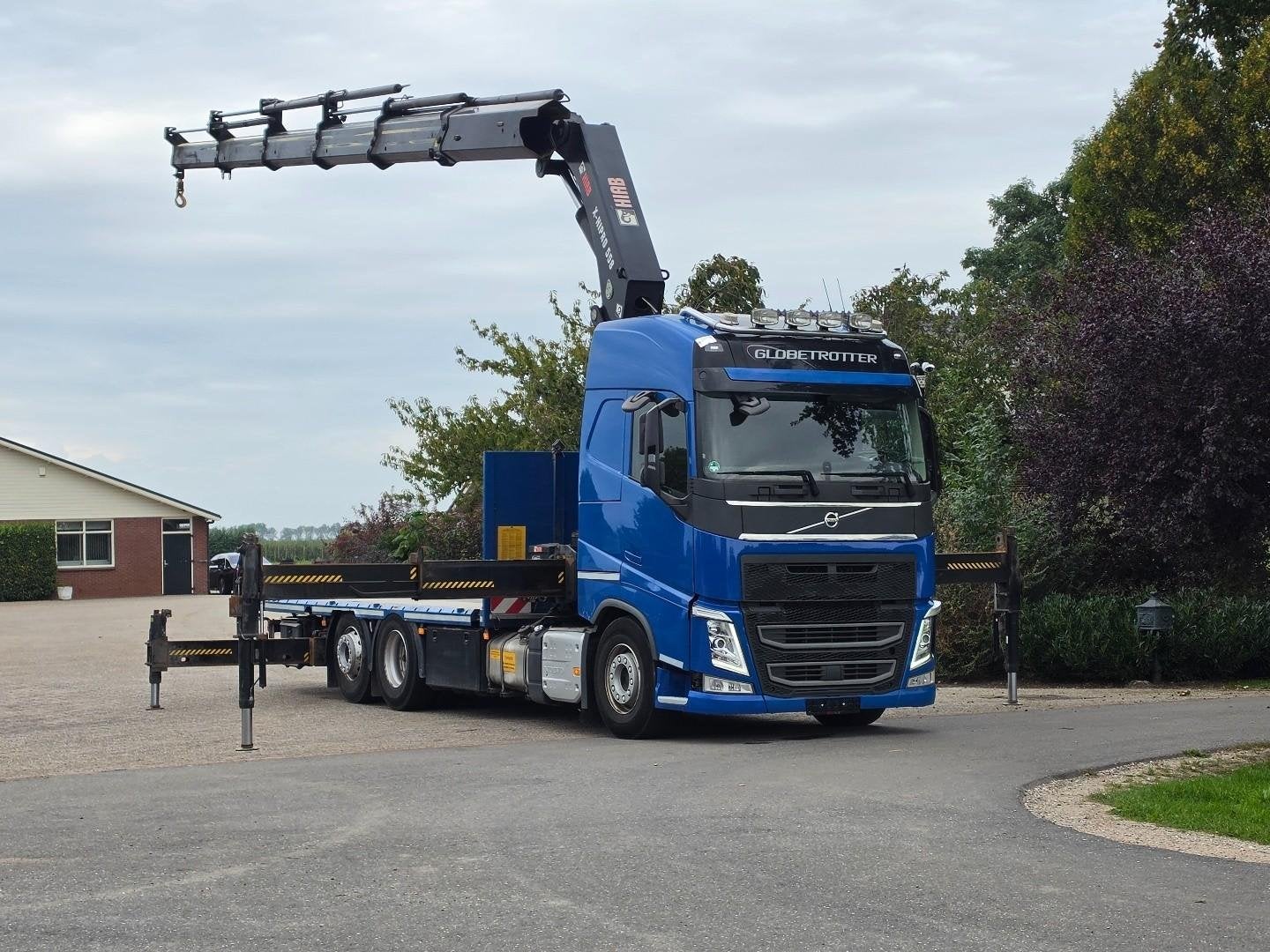 Volvo FH540 camion-grue 6x2/hiab 55 tm ! top ! DK1315, Achat, Euro 6, Entreprise, Diesel