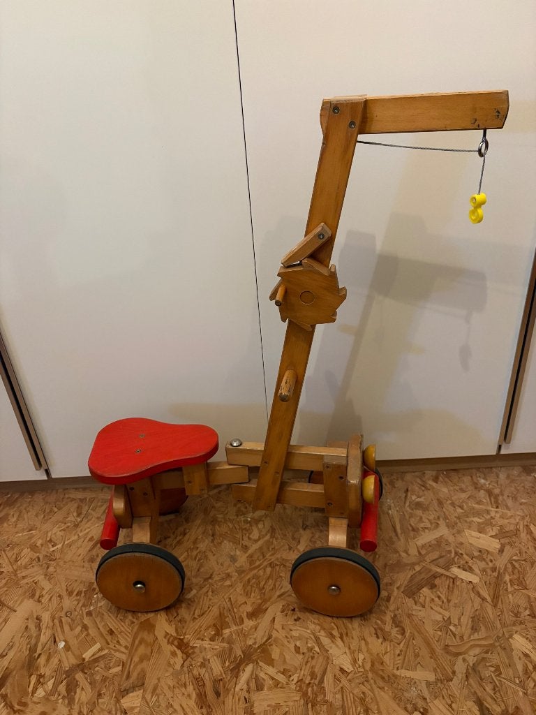 Vintage speelgoed kraantje, Kinderen en Baby's, Ophalen, Gebruikt