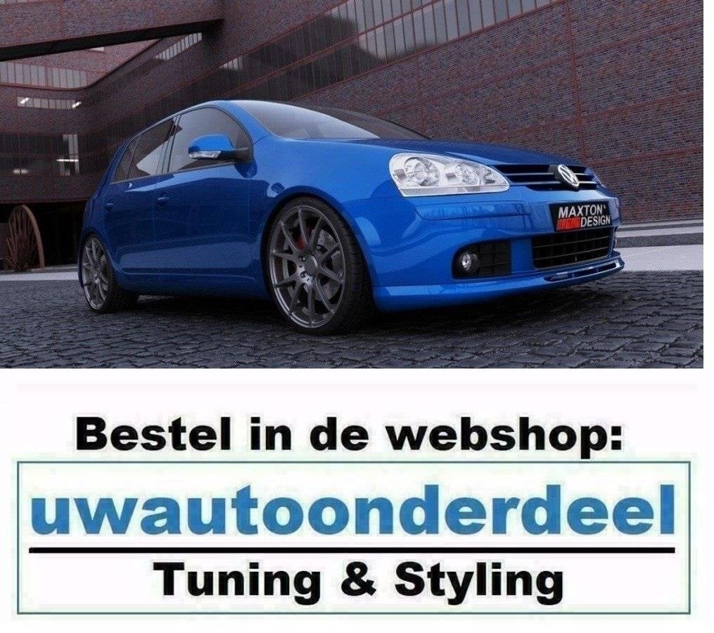 Voorbumper Spoiler Votex Look Geschikt Vooor Vw golf 5, Verzenden