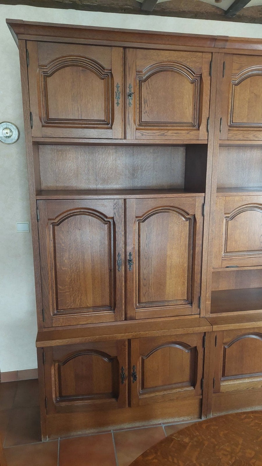 2 x Armoire en chêne, Enlèvement, Utilisé, Chêne, Avec porte(s)