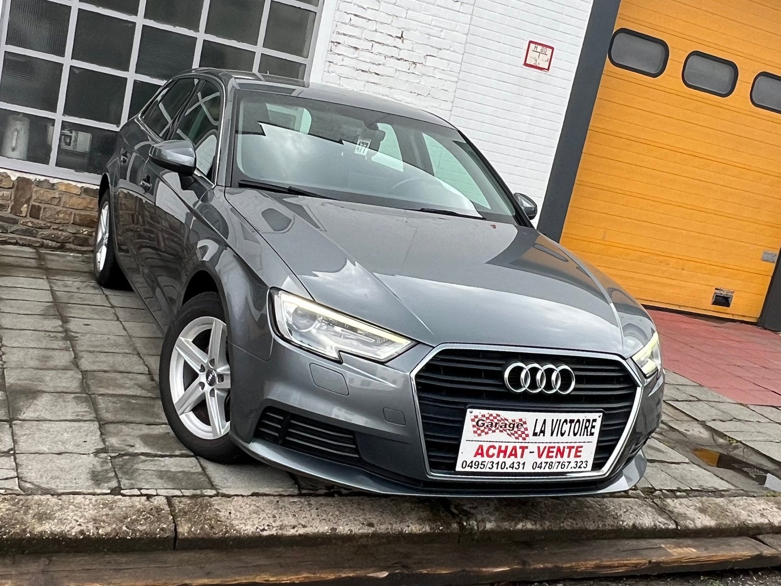 Audi A3 Sportback 1.0 essence 2017 année 85kw 0032478767323, Autos, Audi, Argent ou Gris, Achat, Euro 6, Entreprise