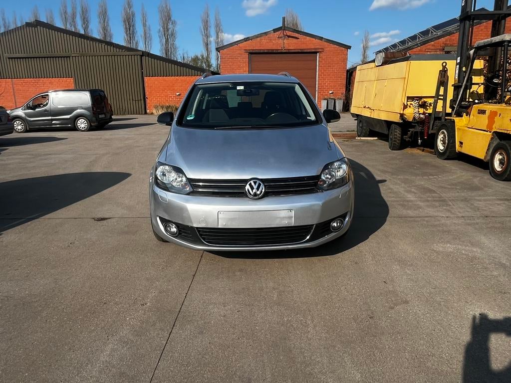 WV GOLF PLUS 1.2 BENZINE EUR5 van 2013 MET 100DKM, Auto's, Volkswagen, Euro 5, Monovolume, Zwart, Leder en Stof