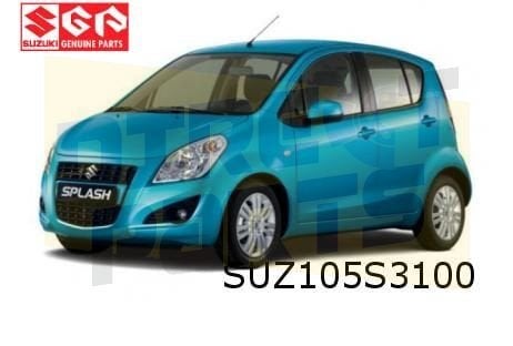 Suzuki Splash (8/12-) motorkap (te spuiten) Origineel! 57300, Auto-onderdelen, -, -, Nieuw, -