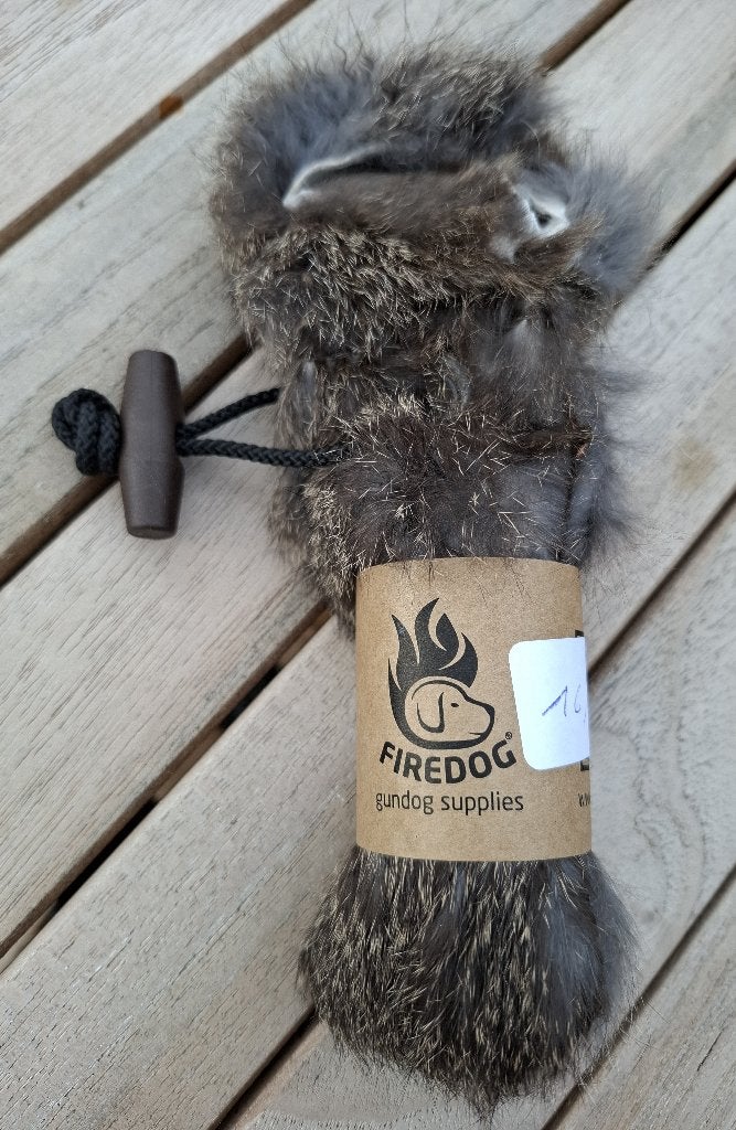 Firedog Pocket dummy 80 g konijnenvacht, Ophalen of Verzenden, Nieuw, Apporteerspeelgoed, Overige merken