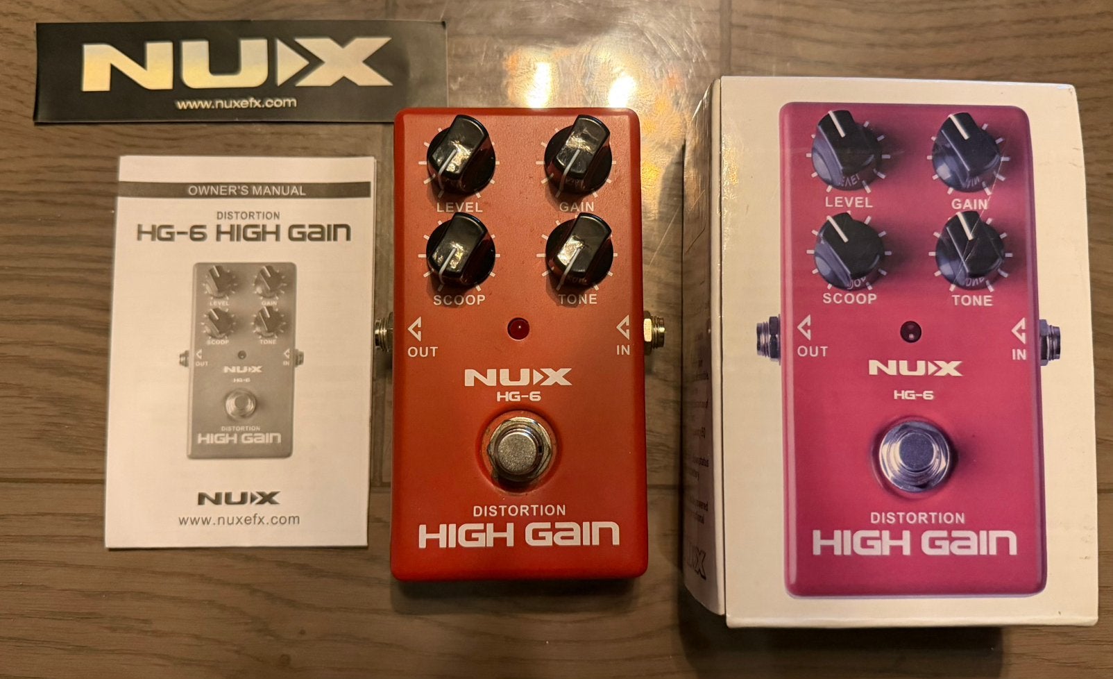 Distorsion à gain élevé NUX HG-6, Enlèvement ou Envoi, Comme neuf